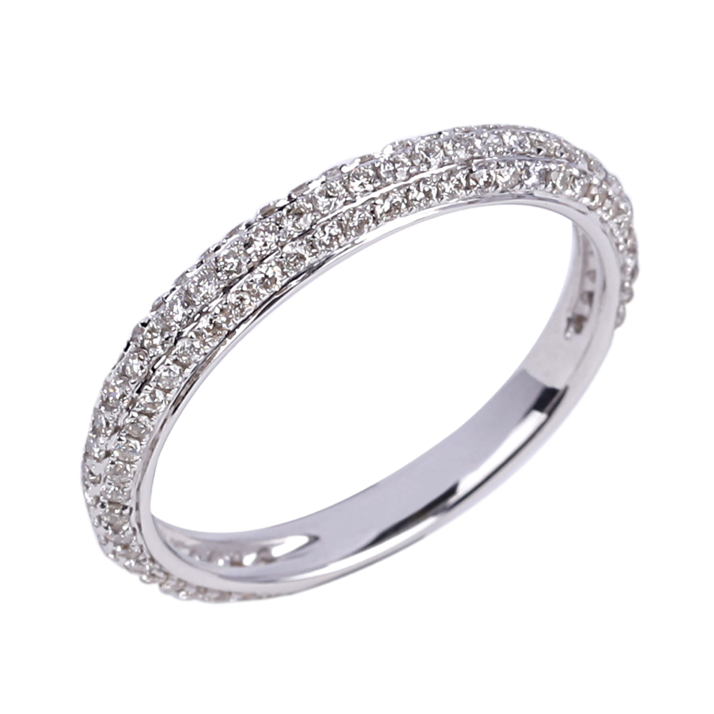 Diamond Wedding Bands SGR747W (Rings)