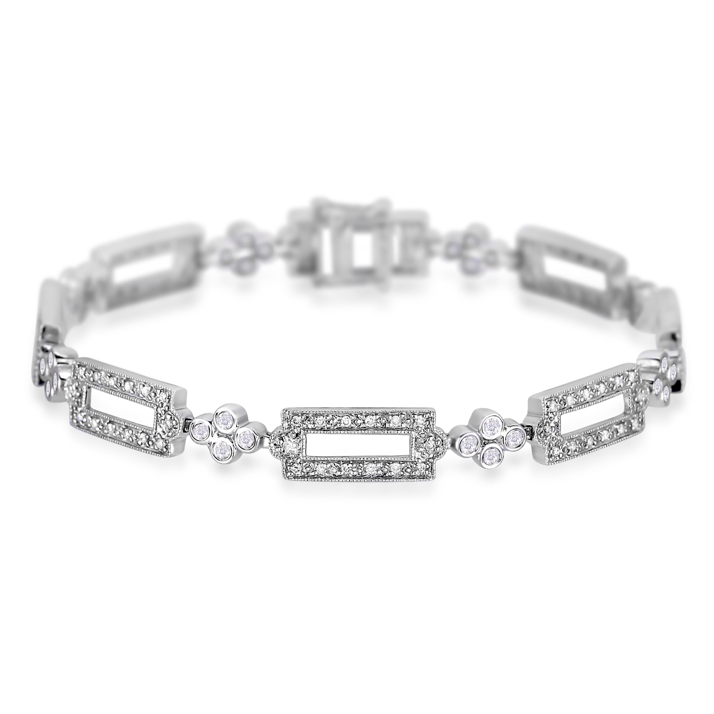 Diamond Tennis Bracelets CMB1382 Anaya Fine Jewellery Collection