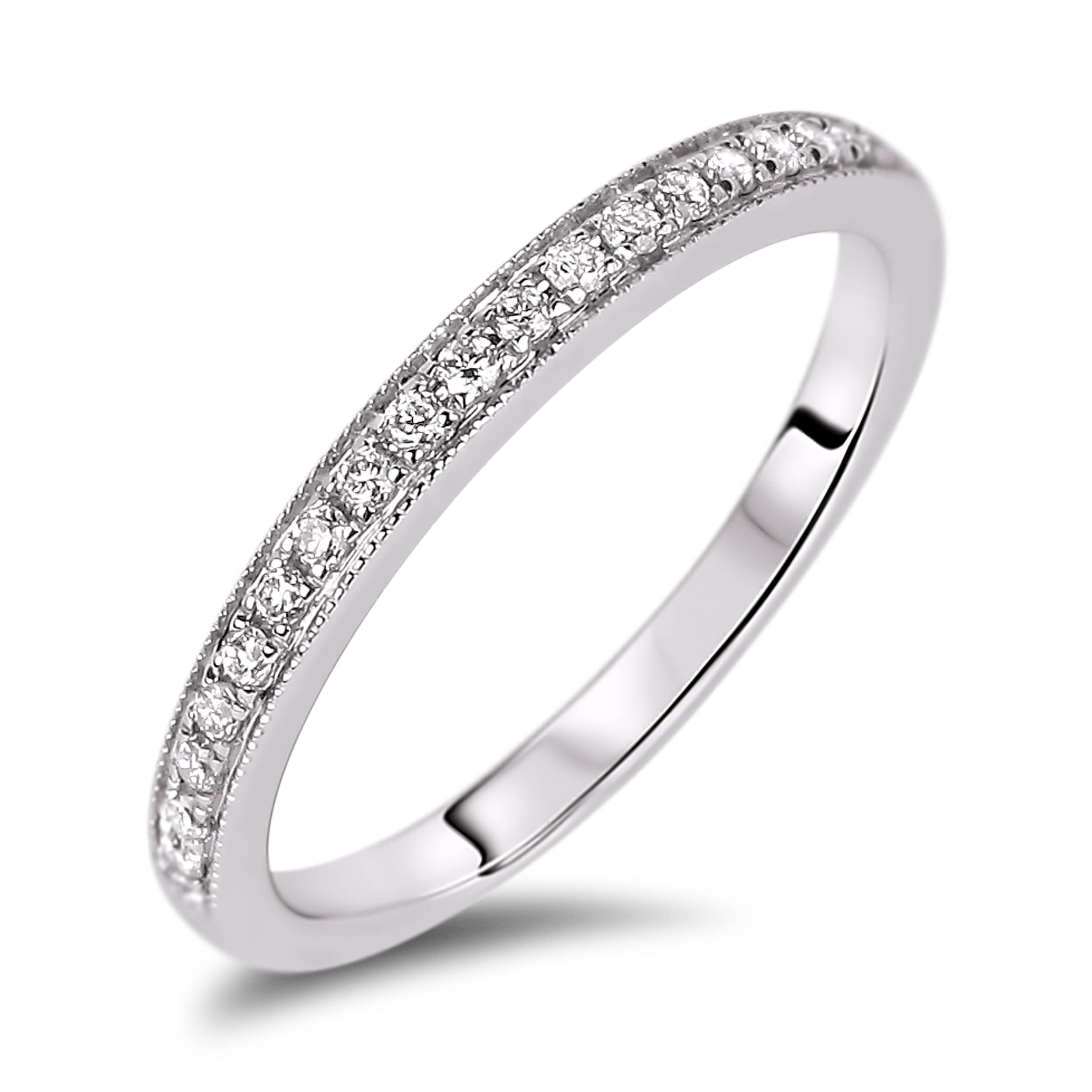 Diamond Wedding Bands SGR842W (Rings)