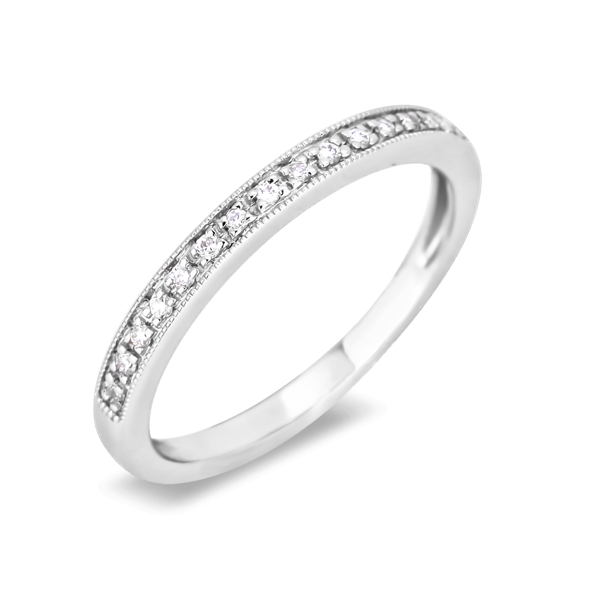 Diamond Wedding Bands SGR62W Anaya Fine Jewellery Collection