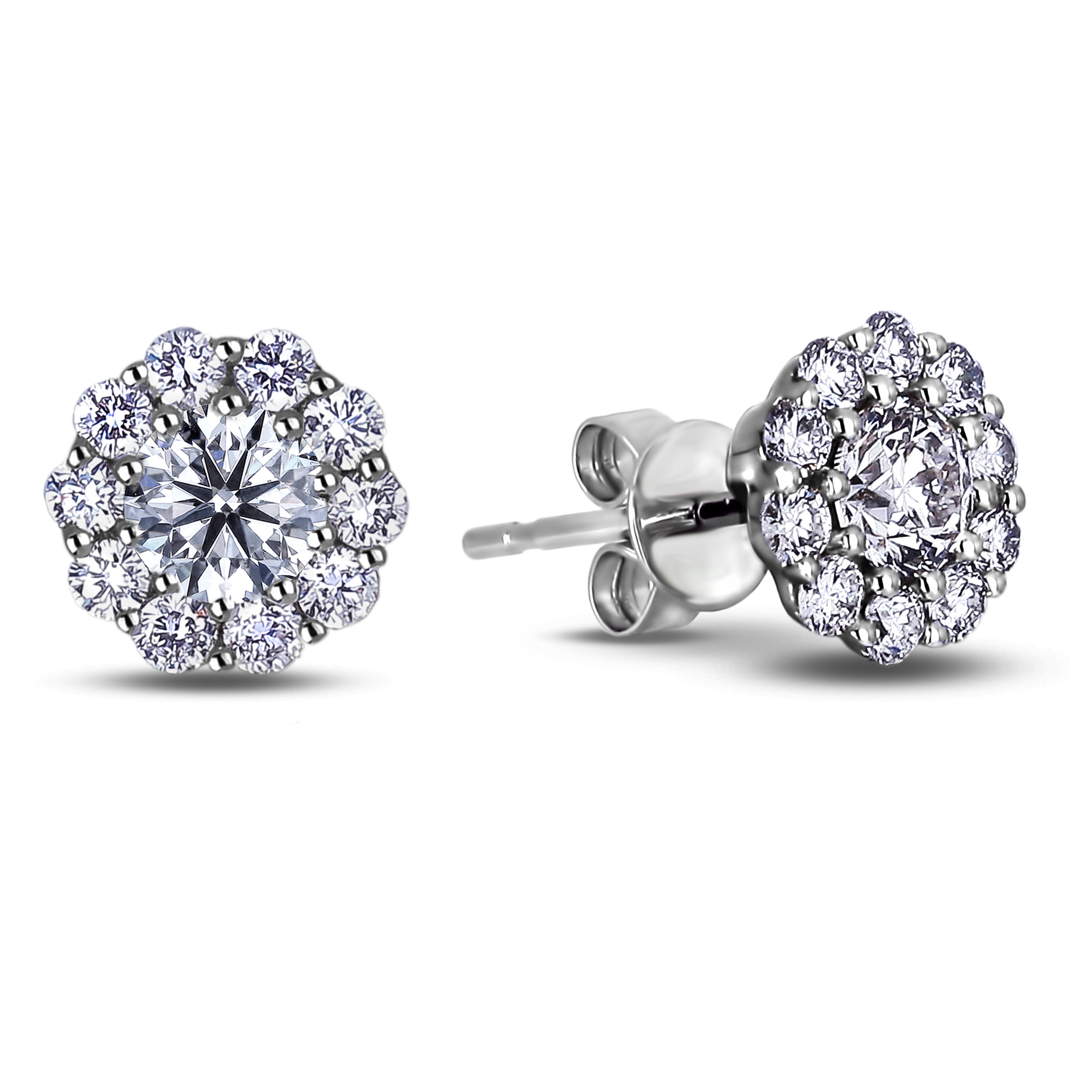 Diamond Stud Earrings SGR1095E (Earrings)