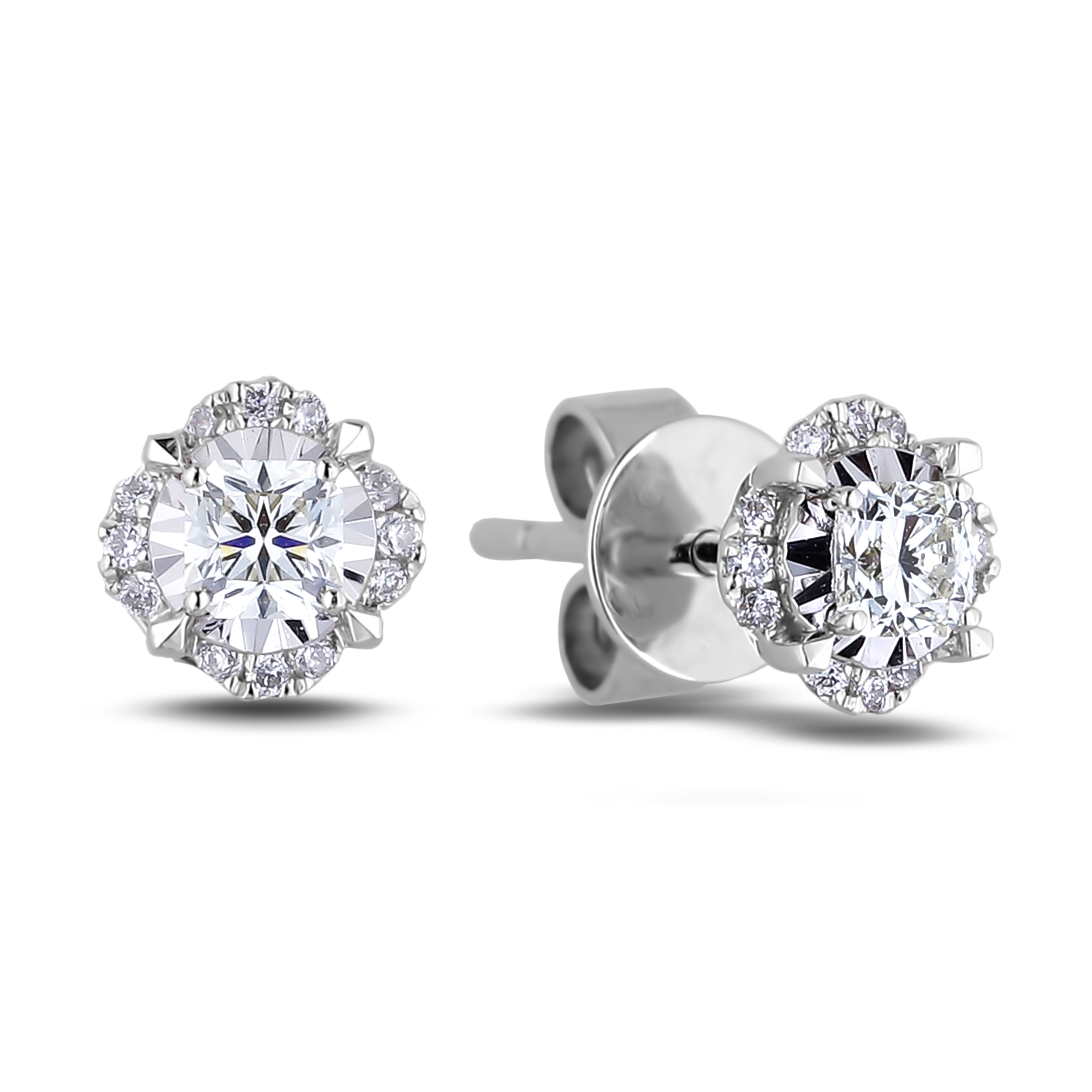 Diamond Stud Earrings AFCE1033007 (Earrings)