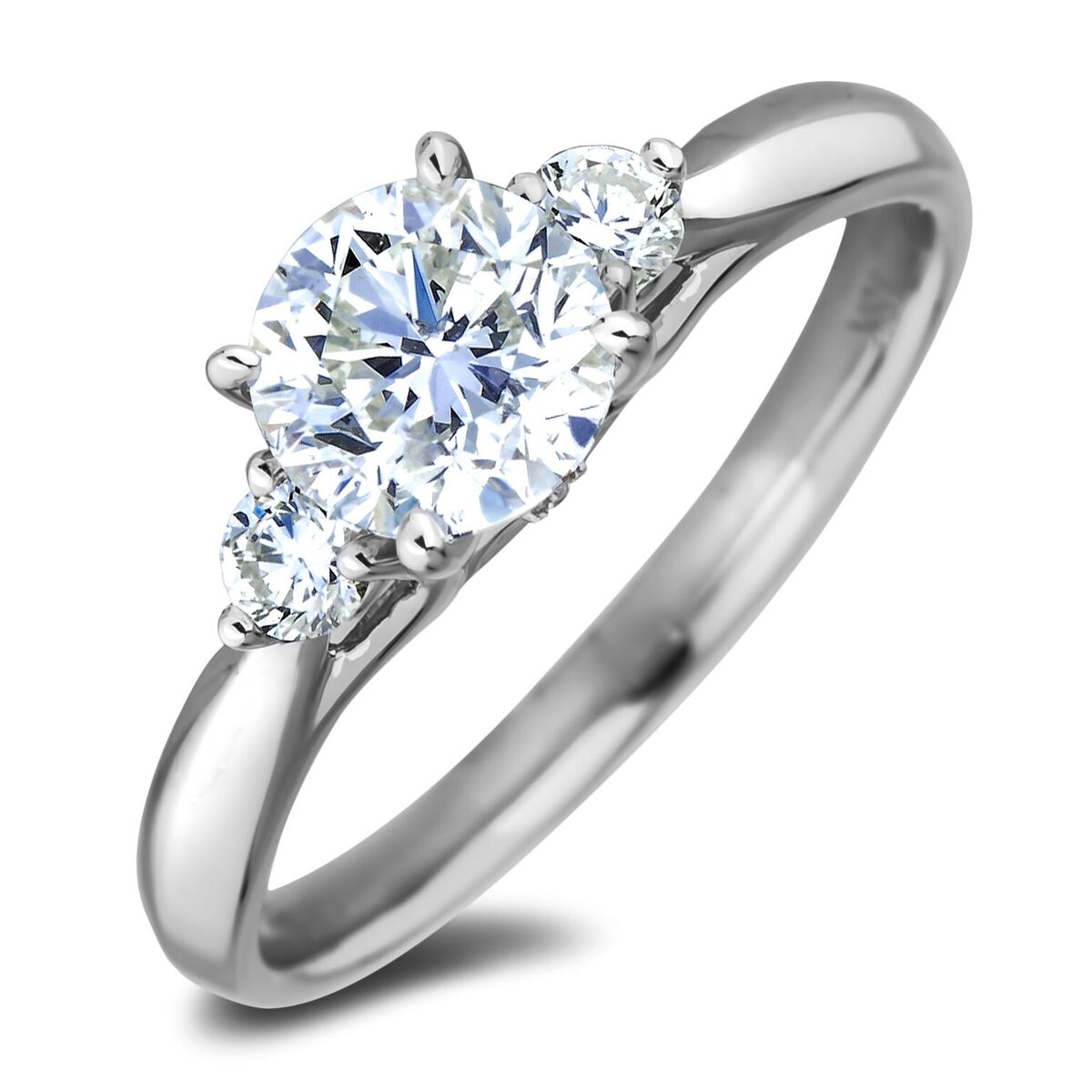 Diamond Three Stone Rings AFR2067 (Rings)