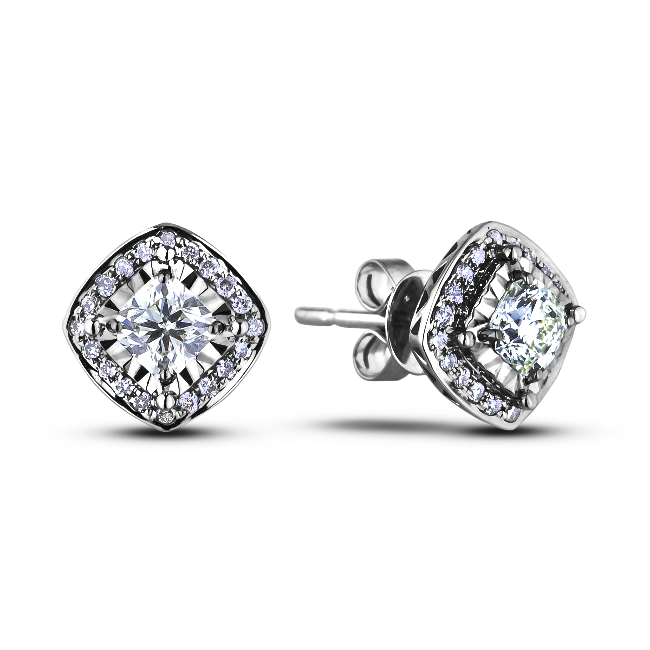 Diamond Stud Earrings SGE356 (Earrings)