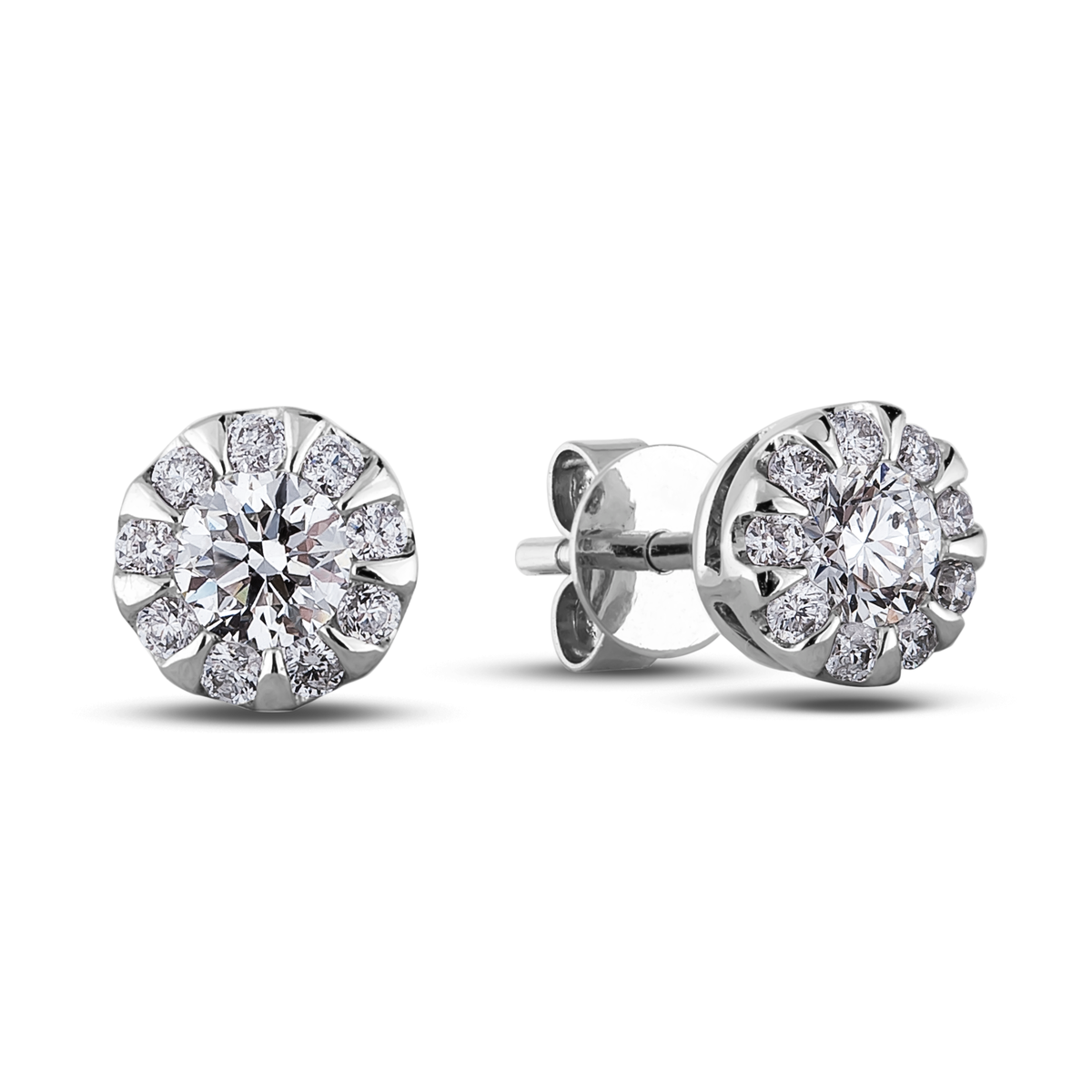 Diamond Stud Earrings SGE334 (Earrings)
