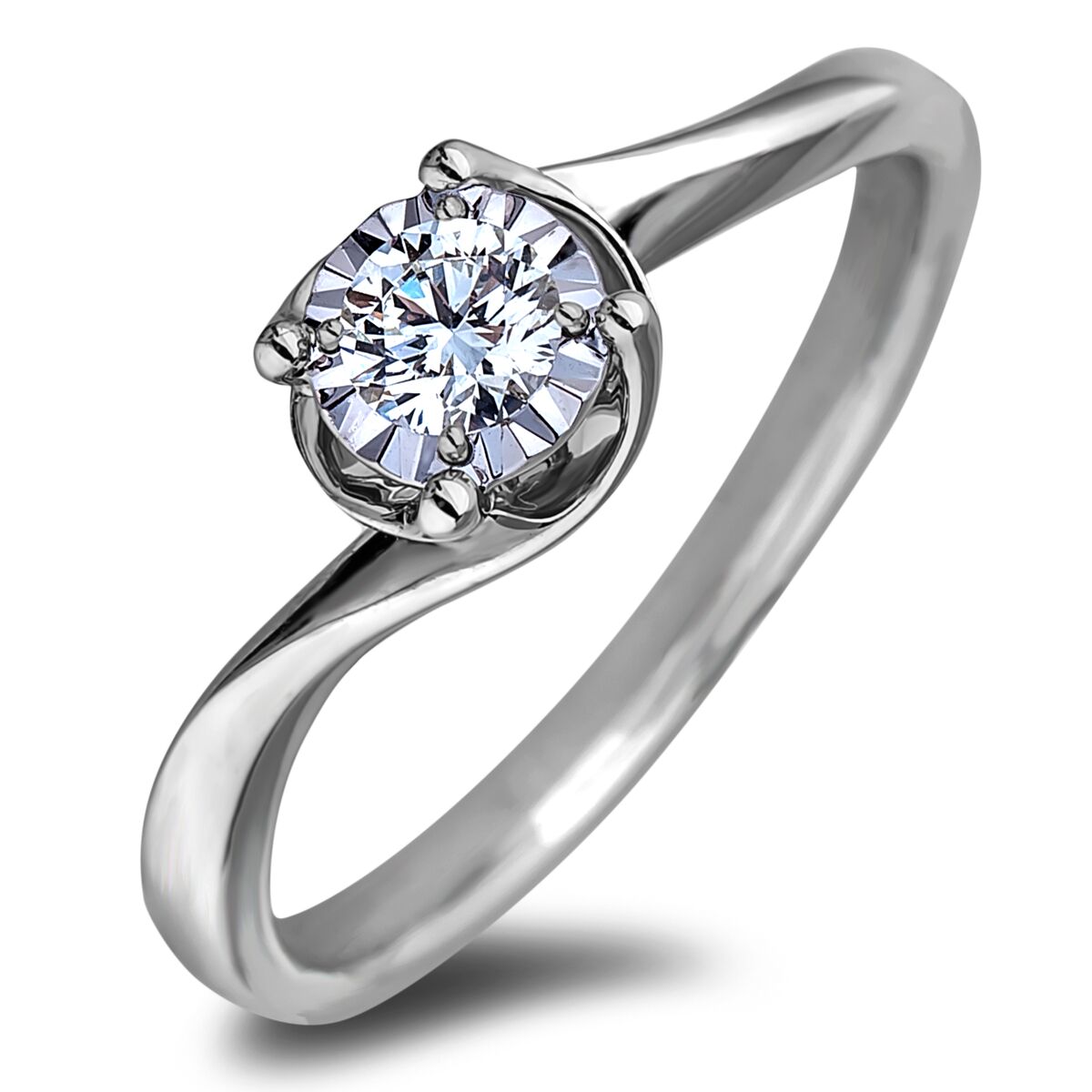 Diamond Solitaire Rings AFCR1022020 (Rings)