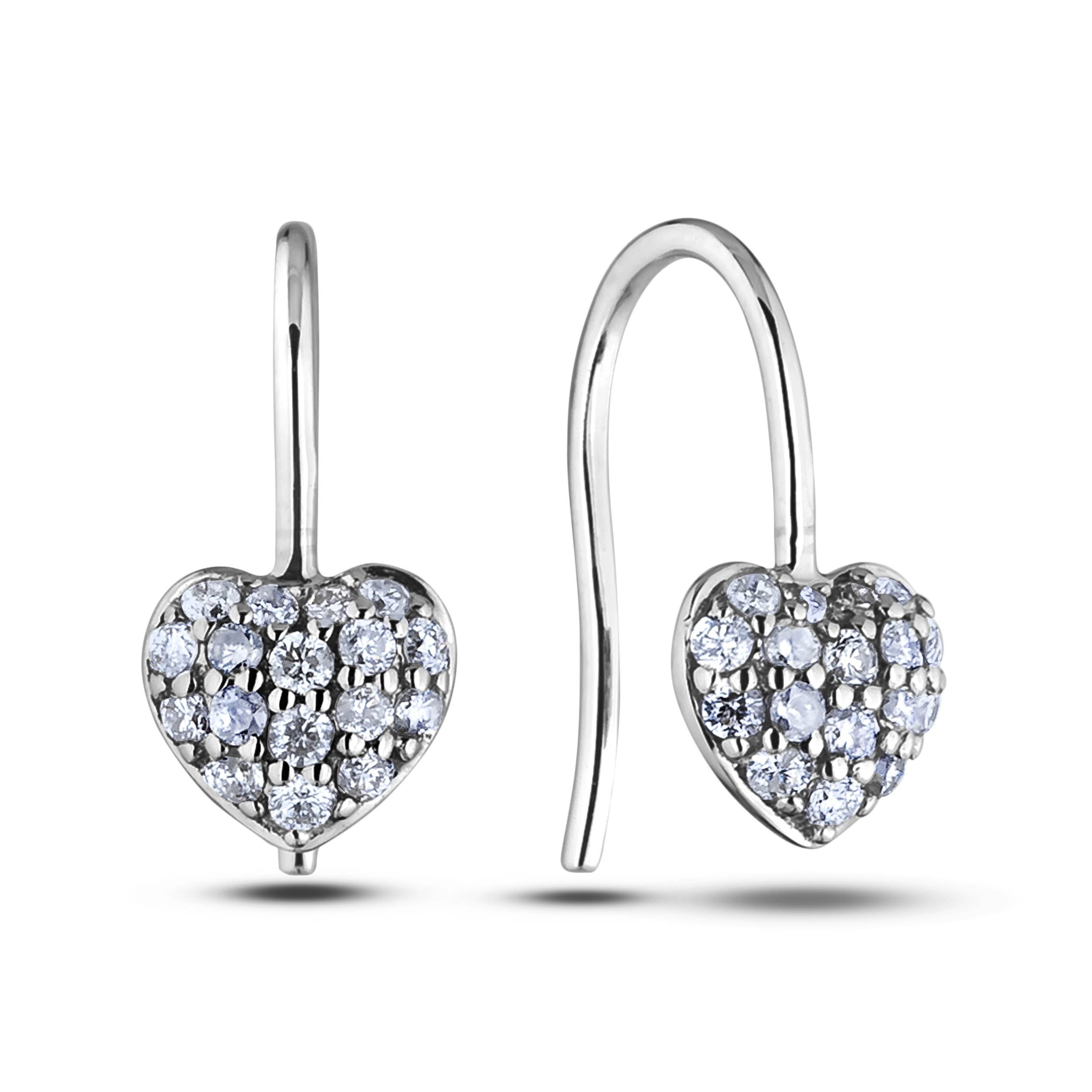 Diamond Dangle Earrings E4012 (Earrings)