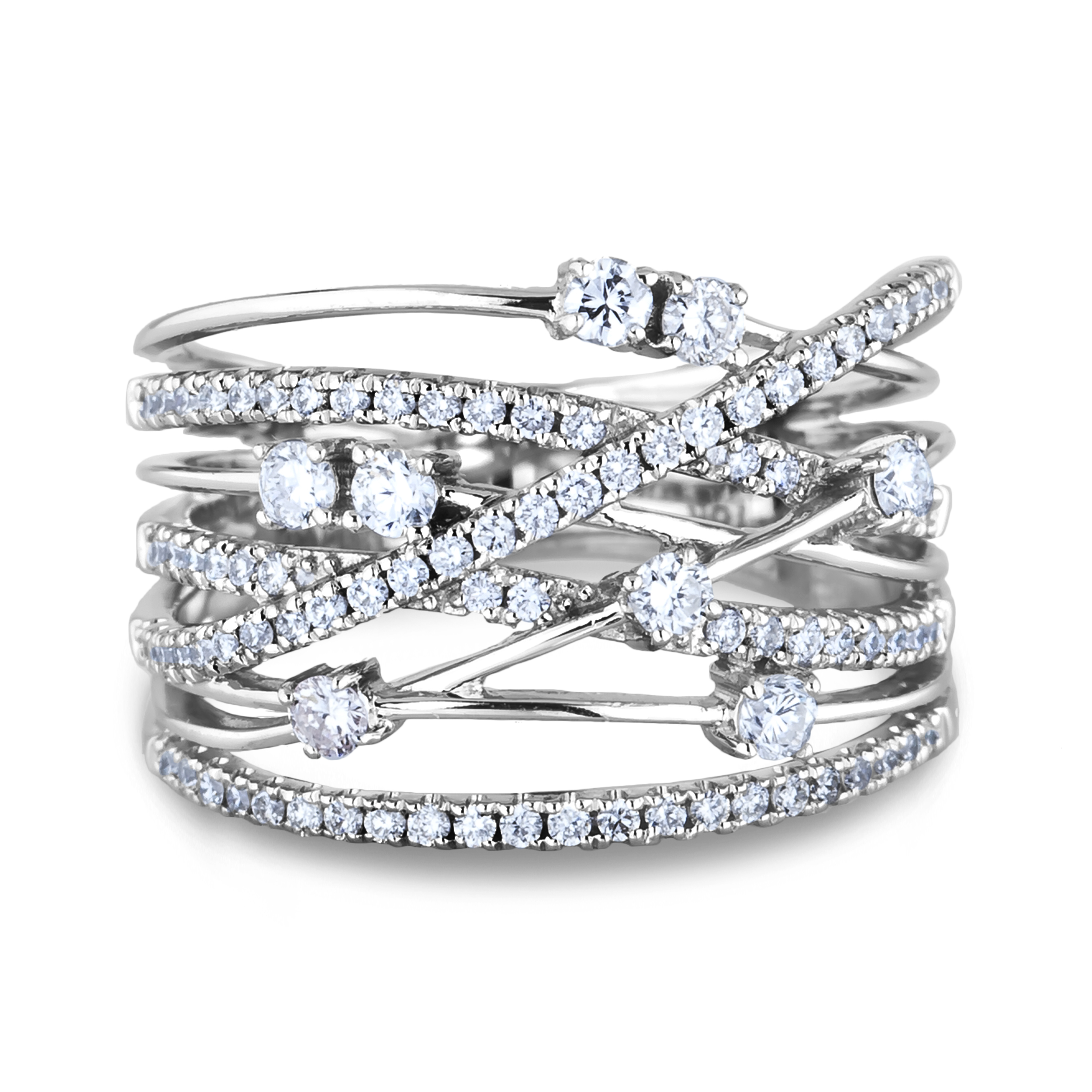 Diamond Anniversary Rings LNG-R5351 (Rings)
