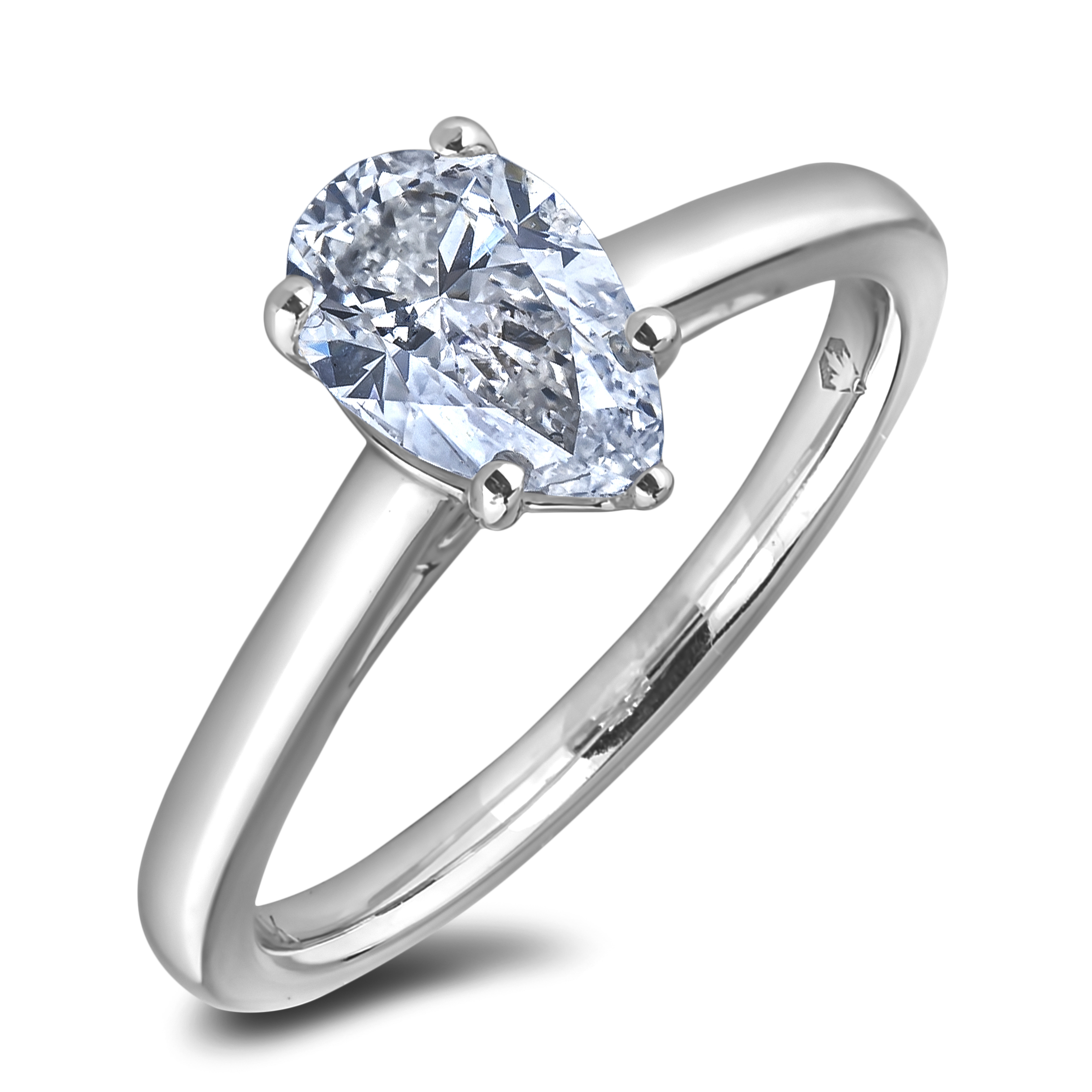 Diamond Solitaire Rings SGR1279 (Rings)