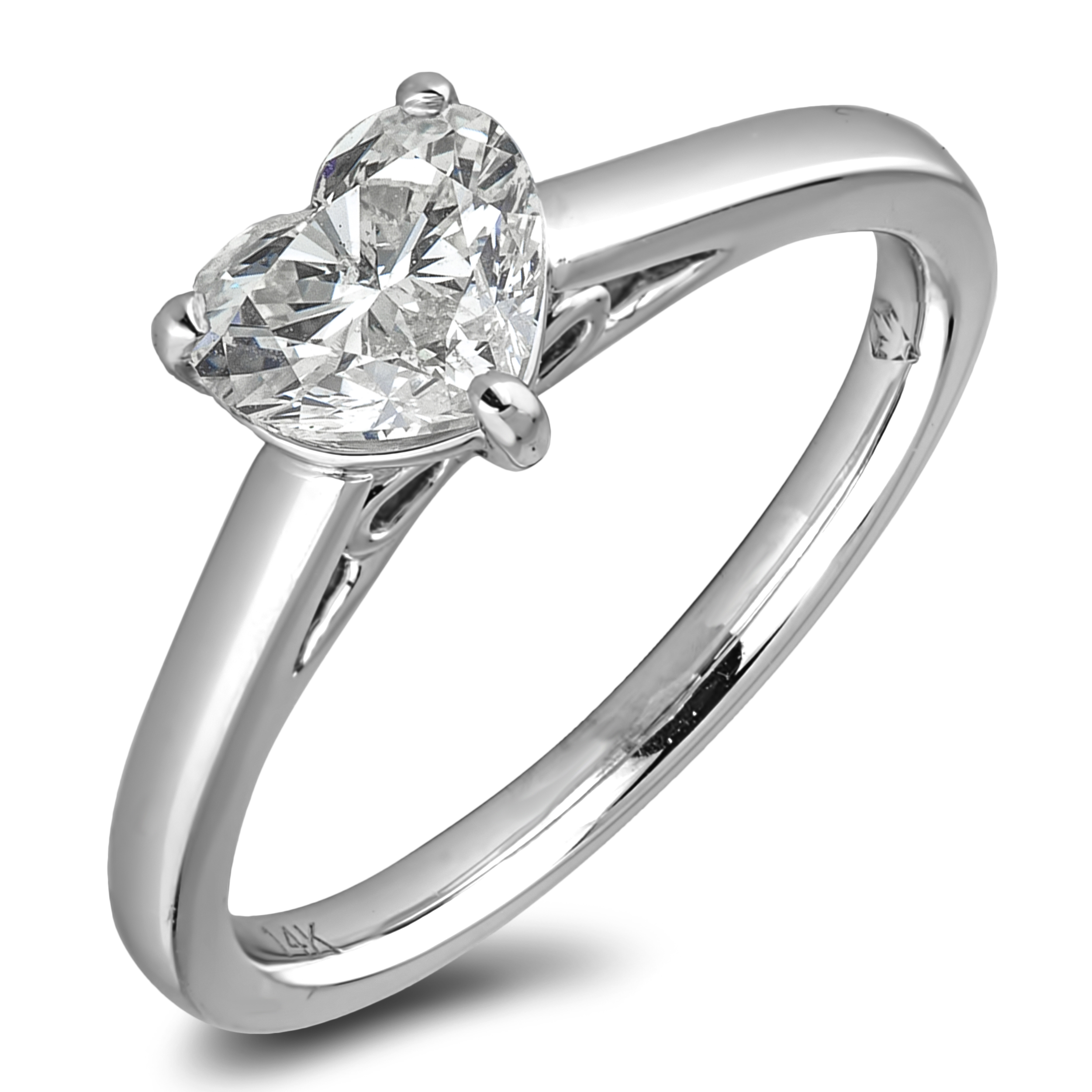 Diamond Solitaire Rings SGR1283 (Rings)