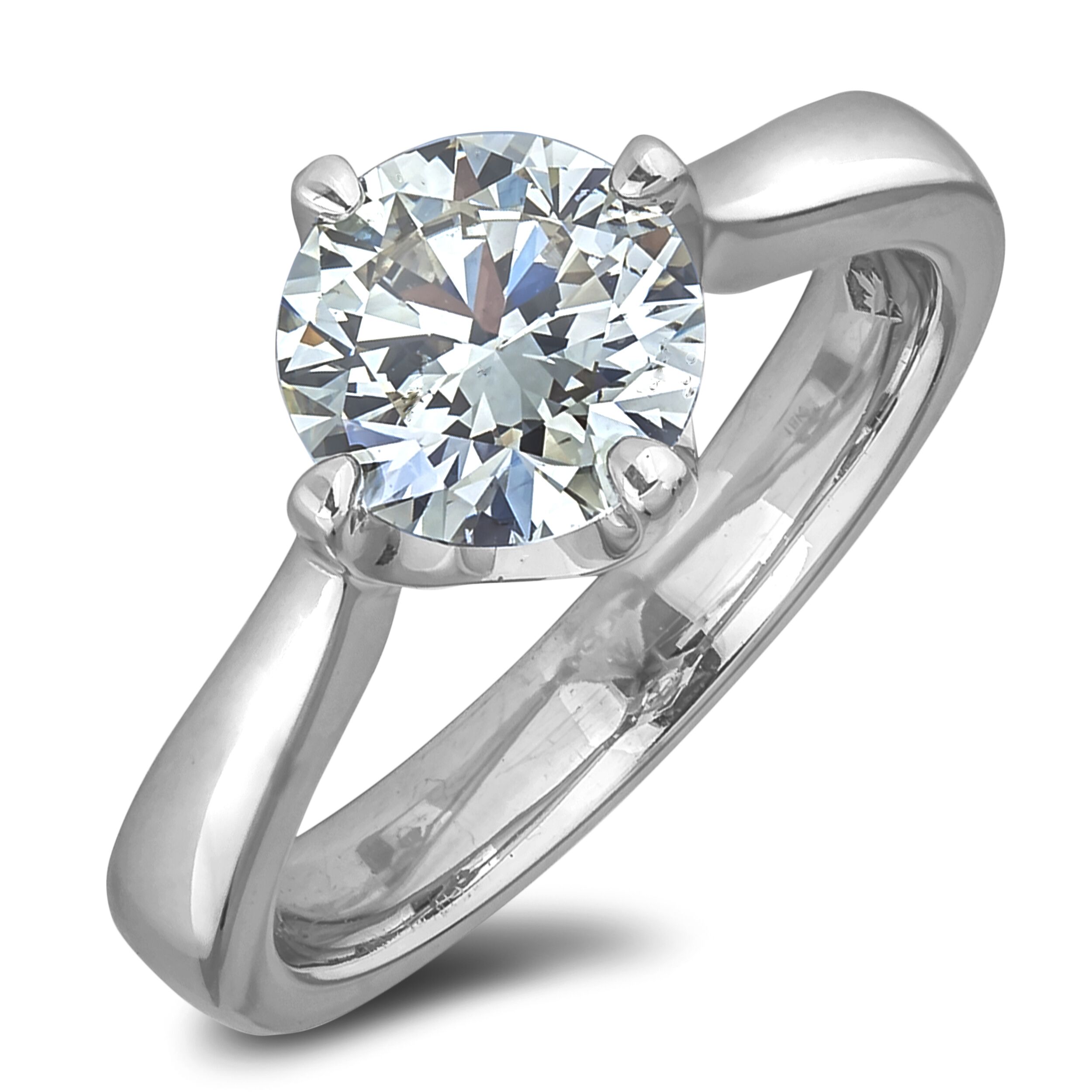 Diamond Solitaire Rings SGR1198 (Rings)