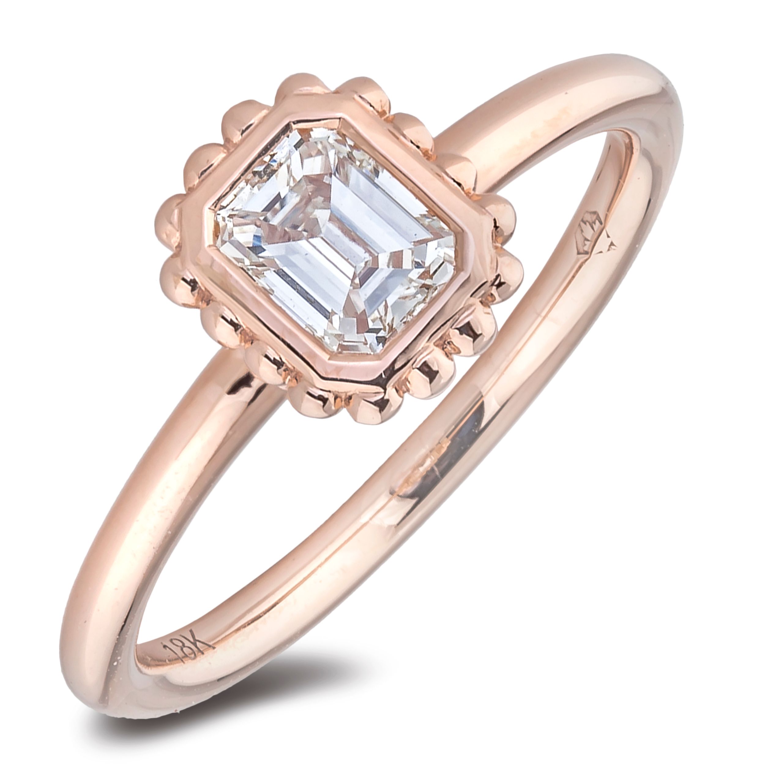 Diamond Solitaire Rings SGR1277EC Anaya Fine Jewellery Collection