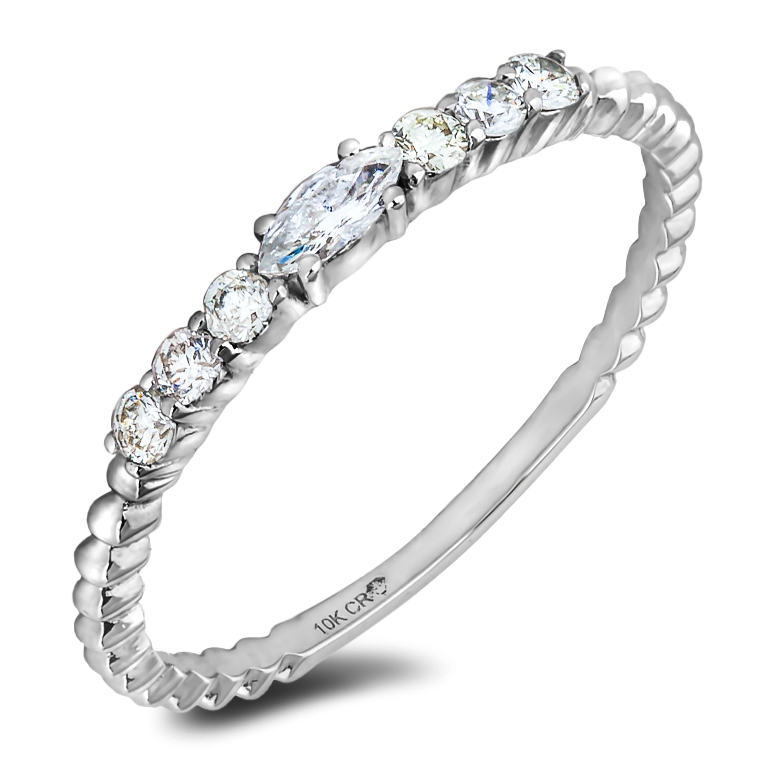 Diamond Anniversary Rings SGR1354 (Rings)