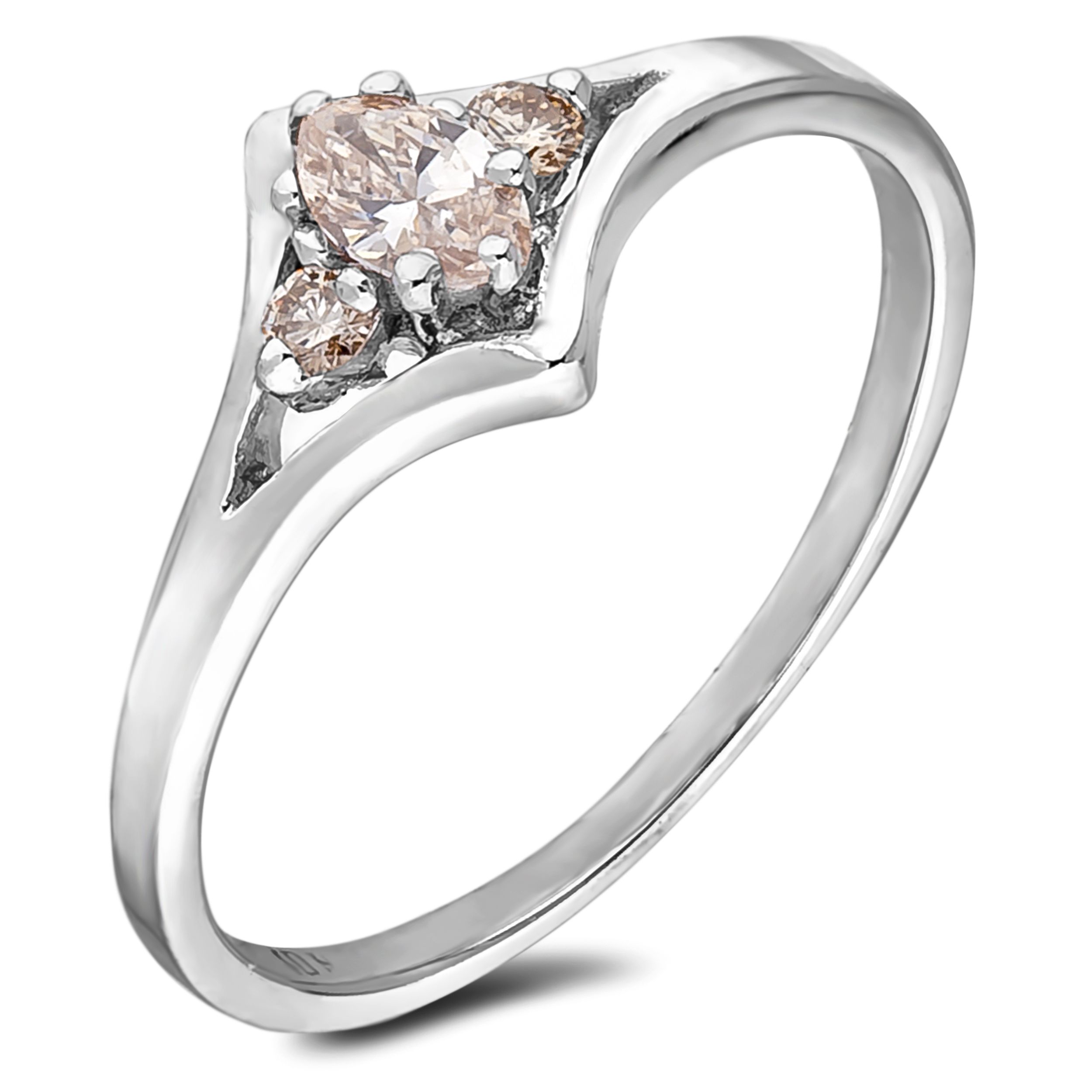 Diamond Three Stone Rings SEC4038 (Rings)