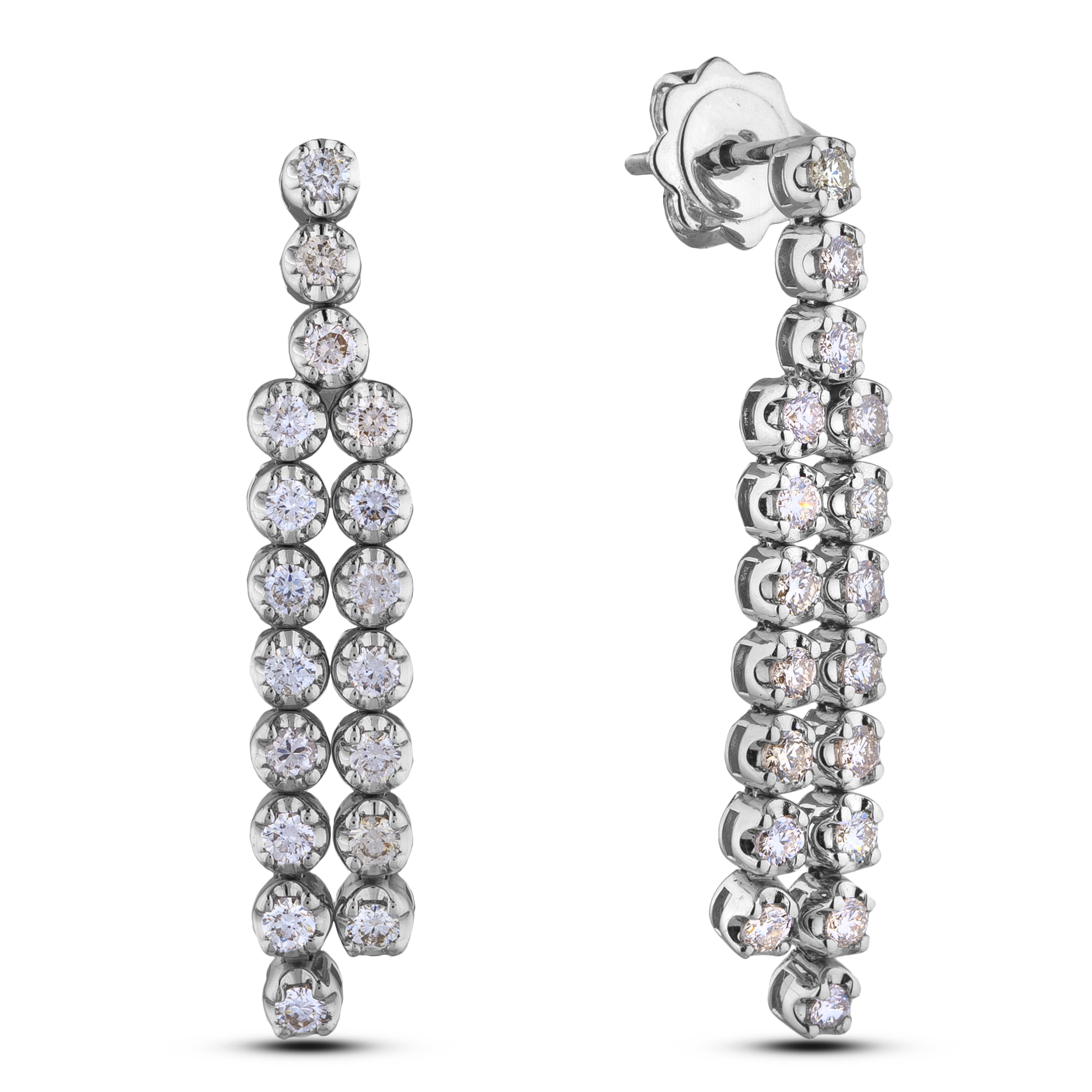 Diamond Dangle Earrings JP-TC-009-E2 (Earrings)