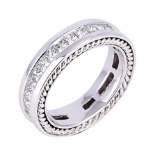Diamond Wedding Bands SGR432W (Rings)