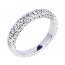 Diamond Wedding Bands SGR433W (Rings)