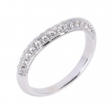 Diamond Wedding Bands SGR476W (Rings)