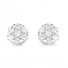 Diamond Stud Earrings SGE264 (Earrings)