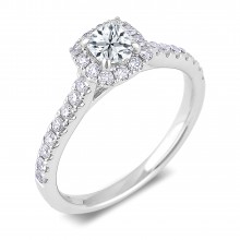Diamond Engagement Halo Rings SGR1007 (Rings)