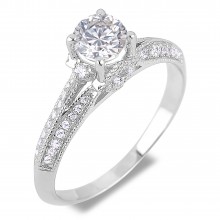 Diamond Engagement RE08124 ()