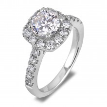 Diamond Engagement Halo Rings SGR1024 (Rings)