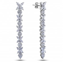 Diamond Dangle Earrings SGE343 (Earrings)