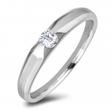 Diamond Solitaire Rings AFR2109L (Rings)