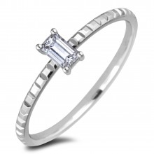 Diamond Solitaire Rings AFDR1013L213-F162 (Rings)