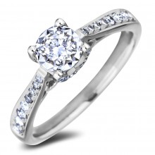 Diamond Engagement Rings SJL-RD25269 (Rings)