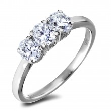 Diamond Three Stone Rings SGR1070 (Rings)