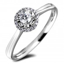 Diamond Engagement Halo Rings AFR2661015 (Rings)