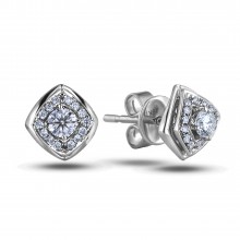 Diamond Stud Earrings AFE2477010 (Earrings)
