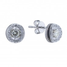 Diamond Stud Earrings AFE2445009 (Earrings)