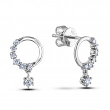 Diamond Stud Earrings SGE379 (Earrings)