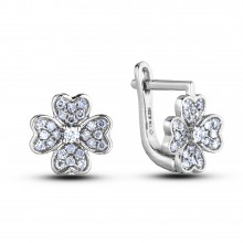 Diamond Stud Earrings SGE474 (Earrings)