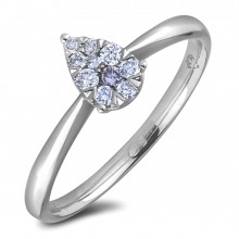 Diamond Engagement Halo Rings AFR0487 (Rings)