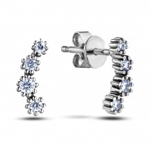 Diamond Dangle Earrings LNG-SE1530 (Earrings)