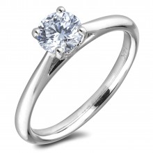 Diamond Solitaire Rings SGR1296 (Rings)