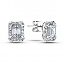 Diamond Stud Earrings SGE398-1 (Earrings)