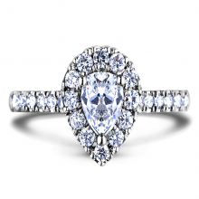 Diamond Engagement Halo Rings SGR1295-PS (Rings)