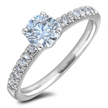 Diamond Engagement Halo Rings SGR1312 (Rings)