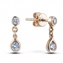 Diamond Dangle Earrings SGE404 (Earrings)