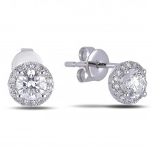 Diamond Stud Earrings SGE278 (Earrings)
