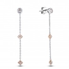 Diamond Dangle Earrings SGE438 (Earrings)