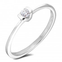 Diamond Solitaire Rings SEC4290 (Rings)