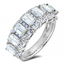 Diamond Anniversary Rings SGR1389 (Rings)