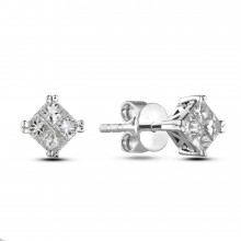 Diamond Stud Earrings SGE465-2 (Earrings)
