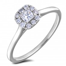 Diamond Engagement Halo Rings SGR1432 (Rings)