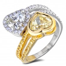 Diamond Engagement Halo Rings SGR1439 (Rings)